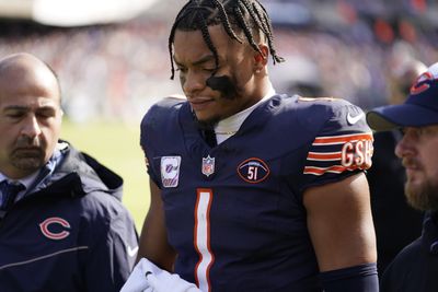 Bears QB Justin Fields is ‘progressing well’ but remains doubtful for Week 7