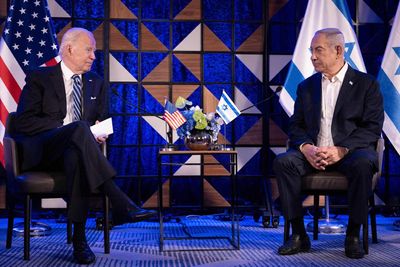 Biden Urges Israel Not to ‘Be Consumed’ by Rage During Visit