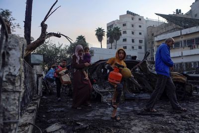 Rishi Sunak calls for ‘calm and cool’ response to Gaza hospital blast