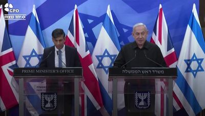 Israel-Gaza latest: PM pledges to stand by Israel in 'darkest hour' as Netanyahu warns of 'long war' against Hamas