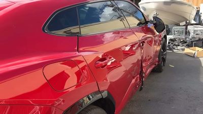 Rental Lamborghini Urus Sideswiped After Two Hours Costs $62,000 To Fix