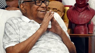 V.S. Achuthanandan turns 100 on October 20