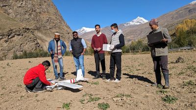 ICMR delivers medications via drone across rough Himachal terrain