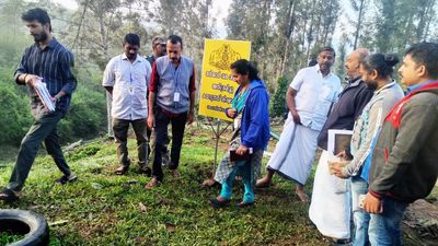 Revenue dept. takes over 229.76 acres of encroached land in Idukki