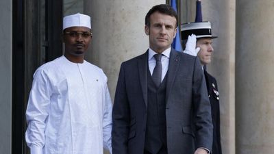 Macron hosts Chad's Deby with Niger troop withdrawal topping agenda