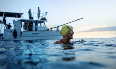 Making a movie about 64-year-old Diana Nyad’s 110-mile swim: ‘She wasn’t bothered about sharks. The box jellyfish we didn’t know about’