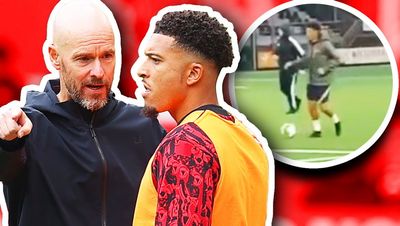 Jadon Sancho: Manchester United outcast to leave in January over Erik ten Hag feud as two clubs show interest