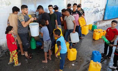 Cutting off water to Gaza is a war crime