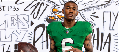 DeVonta Smith wants Eagles to make a permanent switch to Kelly Green uniforms