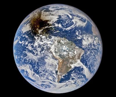 NASA Captured This Dramatic Image Of Earth During The Ring of Fire Eclipse