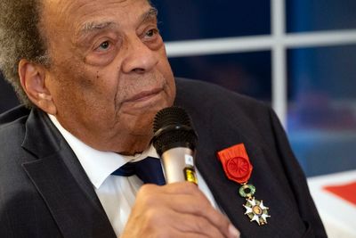 France bestows further honor on former United Nations ambassador and Atlanta mayor Andrew Young
