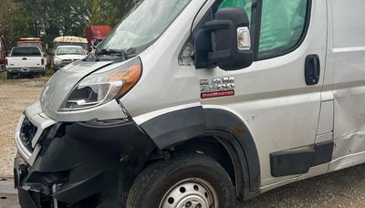 Collision between deer and animal rescue van jeopardizes dozens of pets’ chance at rescue
