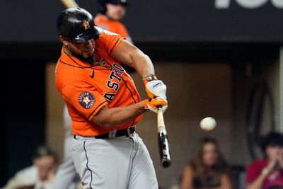 Abreu, Alvarez and Altuve help Astros pull even in ALCS with 10-3 win over Rangers in Game 4