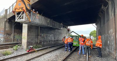 Rail bridge restrictions to last weeks as repairs start