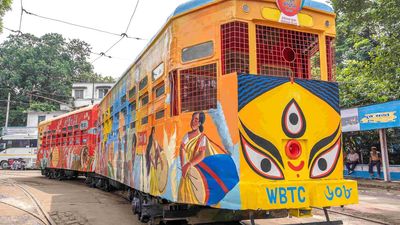 Kolkata | The goddess takes the tram