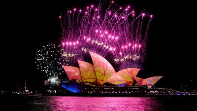 Watch again: Sydney Opera House celebrates 50th birthday with spectacular fireworks and laser show