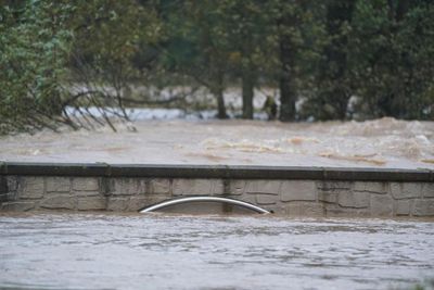 Desperate search underway for man trapped in vehicle in Aberdeenshire