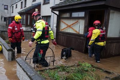 Storm Babet: Woman evacuated from home she had moved into just hours earlier