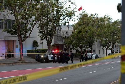 Man who crashed car at Chinese consulate had crossbow and knife, San Francisco police say