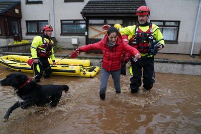 Red weather warning extended as Storm Babet batters eastern Scotland