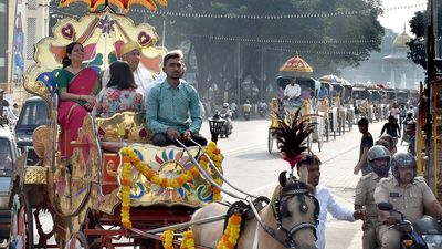 Heritage tonga ride: 52 couples take part