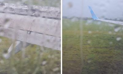 Plane ends up on the grass at Leeds Bradford Airport after going off runway