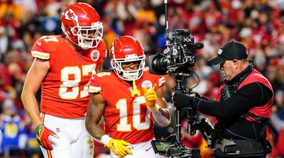 Travis Kelce, Chiefs Practiced a Fun New Full-Team Touchdown Celebration Friday