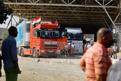 Egypt-Gaza Rafah crossing opens, allowing 20 aid trucks amid Israeli siege