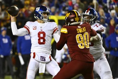 Giants QB Daniel Jones has ‘a chance’ to play Sunday vs. Commanders