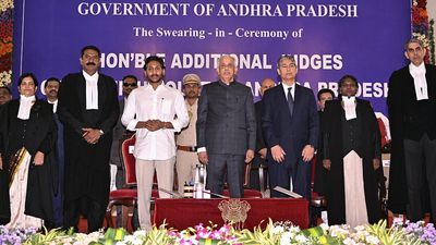 Four additional judges of Andhra Pradesh High Court sworn in