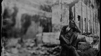 Frozen in time: reviving 19th-century technique to photograph Ukraine war