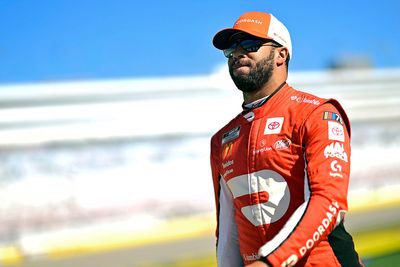 Bubba Wallace leads NASCAR Cup practice at Homestead; Logano wrecks