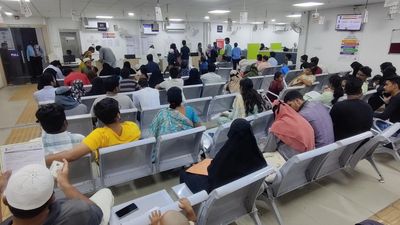 Citizens wait endlessly at Aadhaar centres for updates