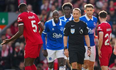 Dyche fumes at ‘ridiculous and bizarre’ refereeing in Everton’s derby defeat
