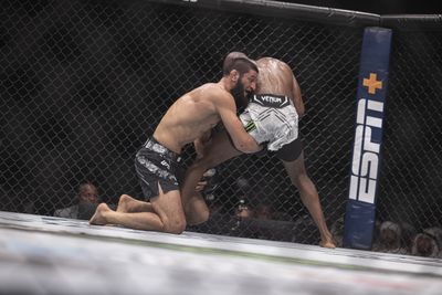 UFC 294 results: Khamzat Chimaev’s grappling attack earns majority nod over Kamaru Usman