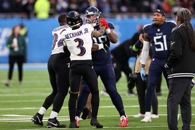 Ravens have 5 players fined a total of $103K for antics in win over Titans in London