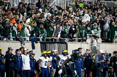 Michigan State apologizes for putting Adolf Hitler picture on scoreboard