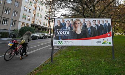 Rightwing SVP expected to make gains in Swiss federal elections