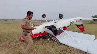 Two injured as training aircraft crashes near village in Pune; second incident in four days
