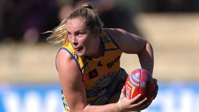 Eagles pull off upset win against Bombers in AFLW