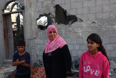 Israeli air raids kill at least 55 in Gaza overnight, Hamas says