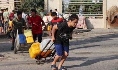 Rishi Sunak presses for restoration of water supplies in Gaza