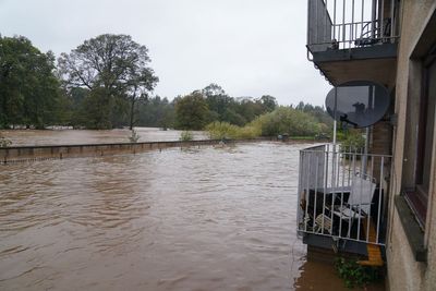 Residents return to ‘mind-blowing’ flood damage after Storm Babet