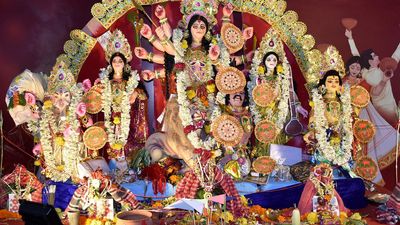Durga Puja celebrated