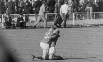 Bobby Charlton’s hug with Jack was a pure moment for two tangled brothers