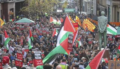'Shocking': Scottish pro-Palestine protests absent from BBC coverage