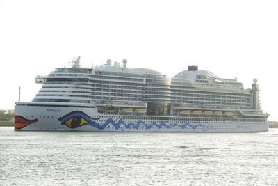 Search for cruise ship crew member reported to have gone overboard