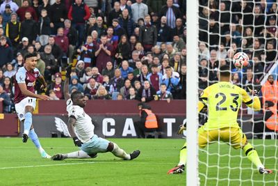 Douglas Luiz brace helps Aston Villa brush aside West Ham and move up to fifth