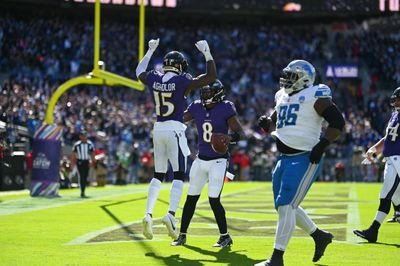 Social media reacts to Lamar Jackson and the Ravens taking the Lions’ defense apart