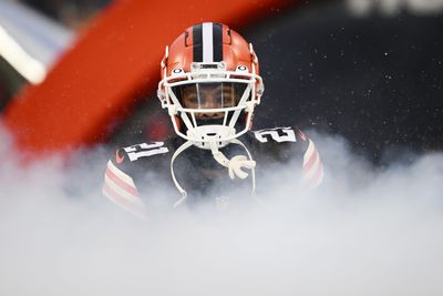 Watch: Browns force third takeaway of the day off Denzel Ward INT